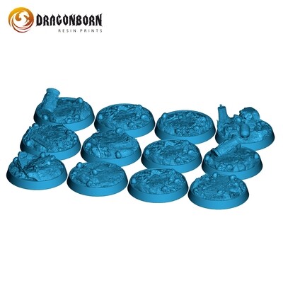The Rawmen of Haarkanjaka Wargaming Scale Base Set