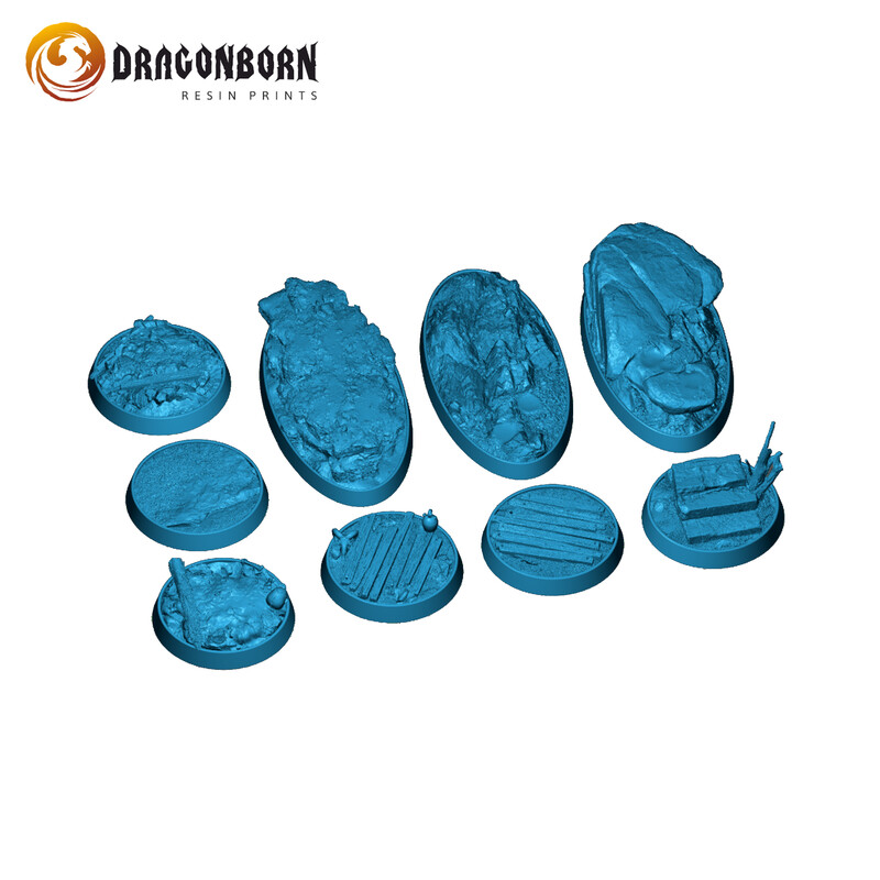 The Paladins of the Silver Lion Wargaming Scale Base Set
