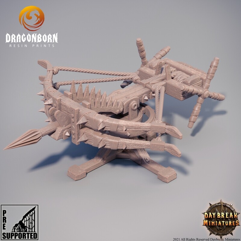 The Skullpiercer Ballista - Dragonborn DnD RPG Wargaming Miniatures