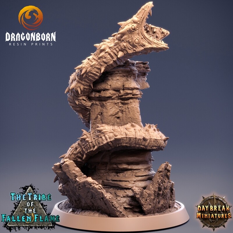 Adult Dreadwriggler - DnD RPG Wargaming Miniatures