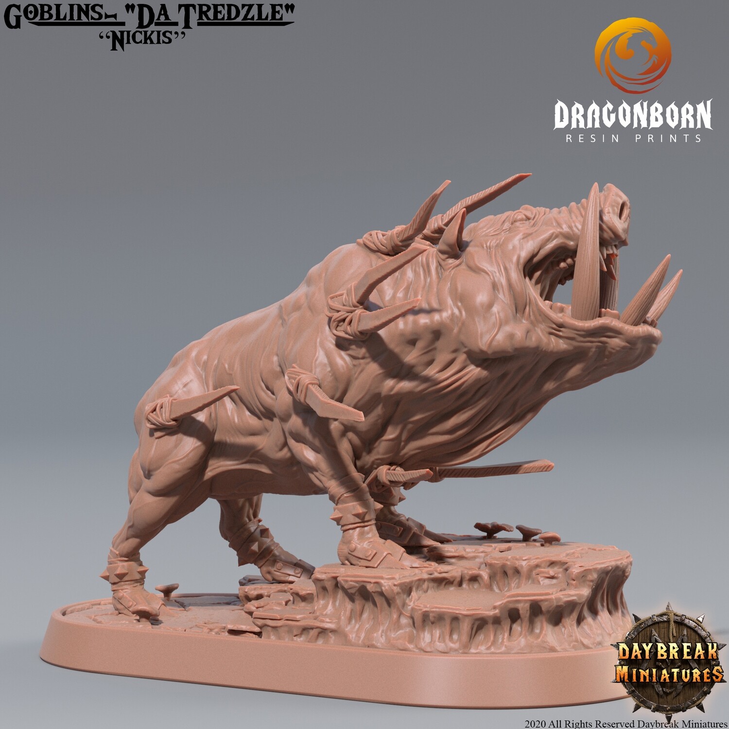 Nickis Warpig - Goblins DnD RPG Wargaming Miniatures