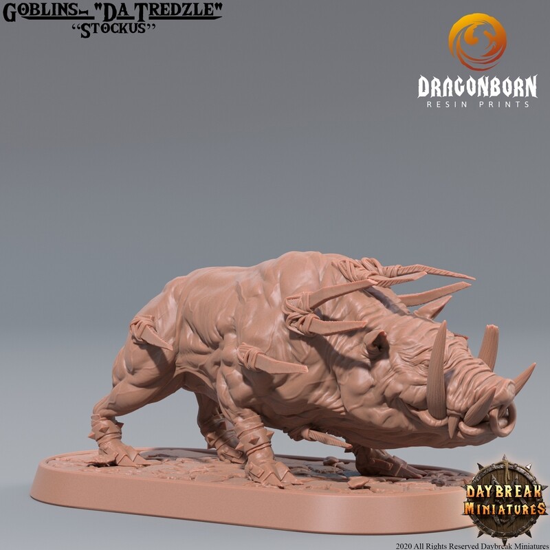 Stockus Warpig - Goblins DnD RPG Wargaming Miniatures