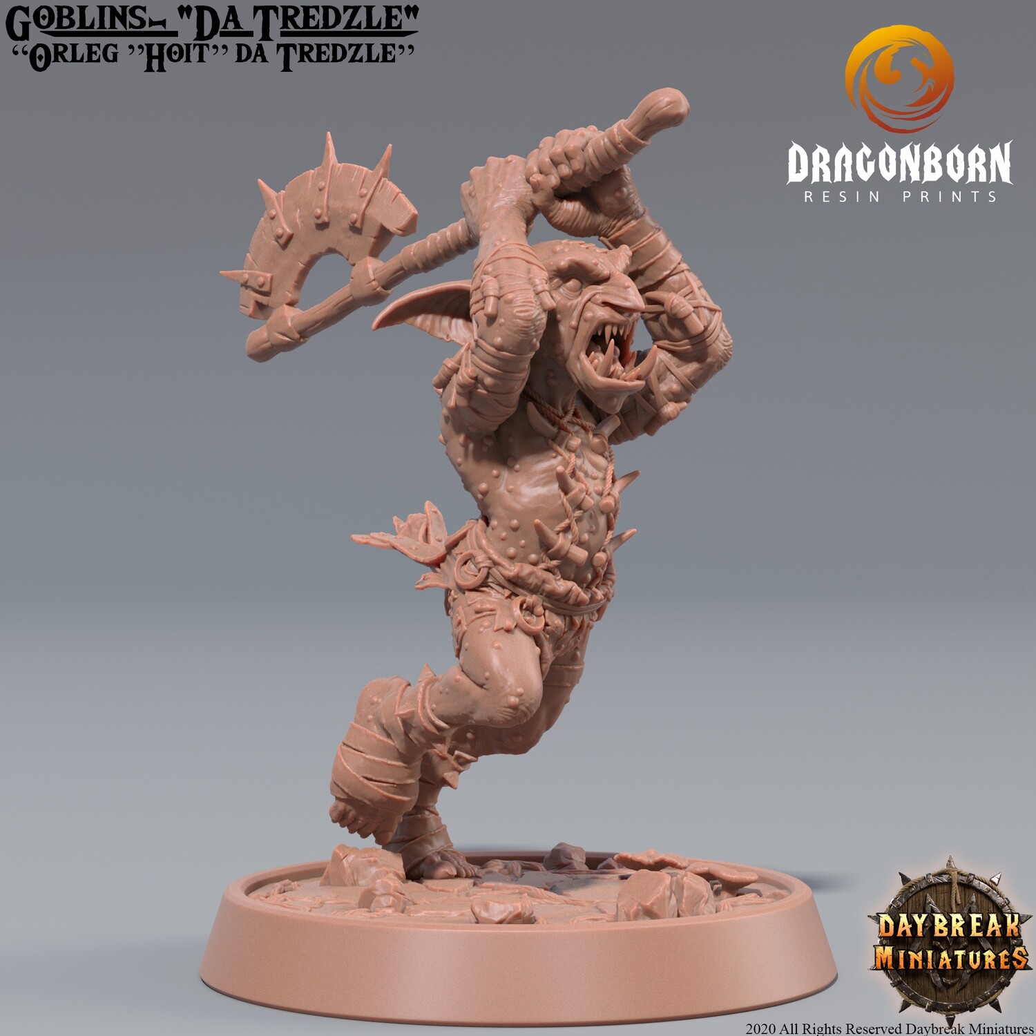 Orleg ”Hoit” da Tredzle - Goblins DnD RPG Wargaming Miniatures