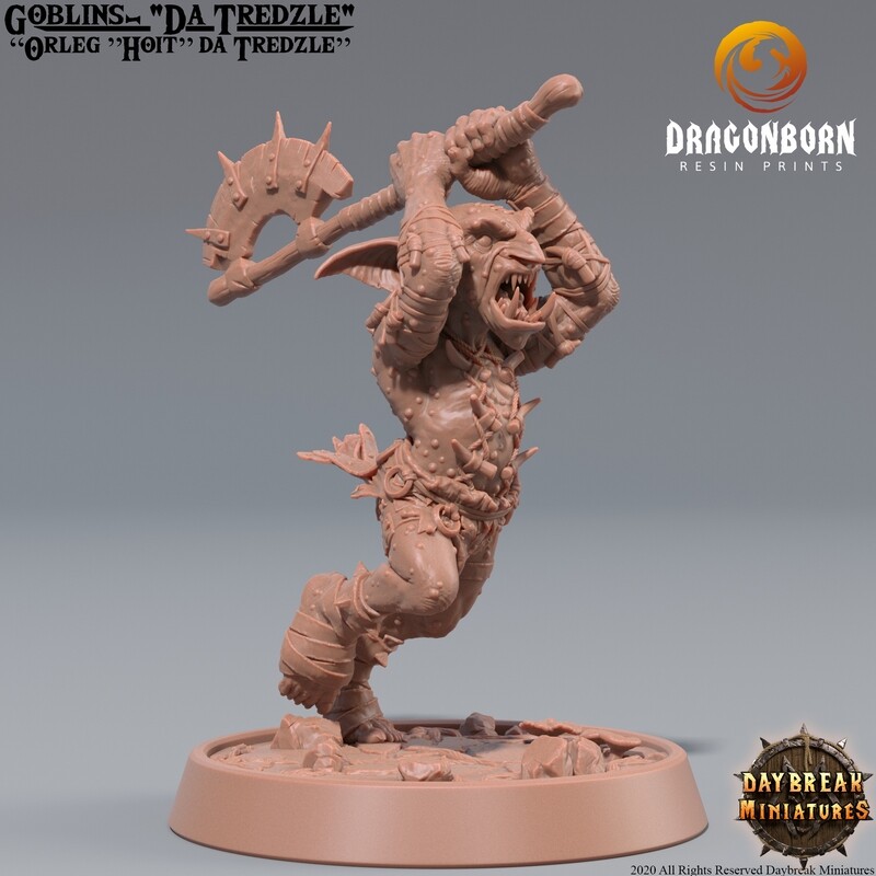 Orleg ”Hoit” da Tredzle - Goblins DnD RPG Wargaming Miniatures