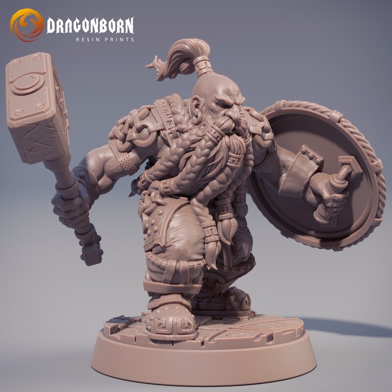 Matti ”Stone Bone” Karhu - Dwarfs DnD RPG Wargaming Miniatures