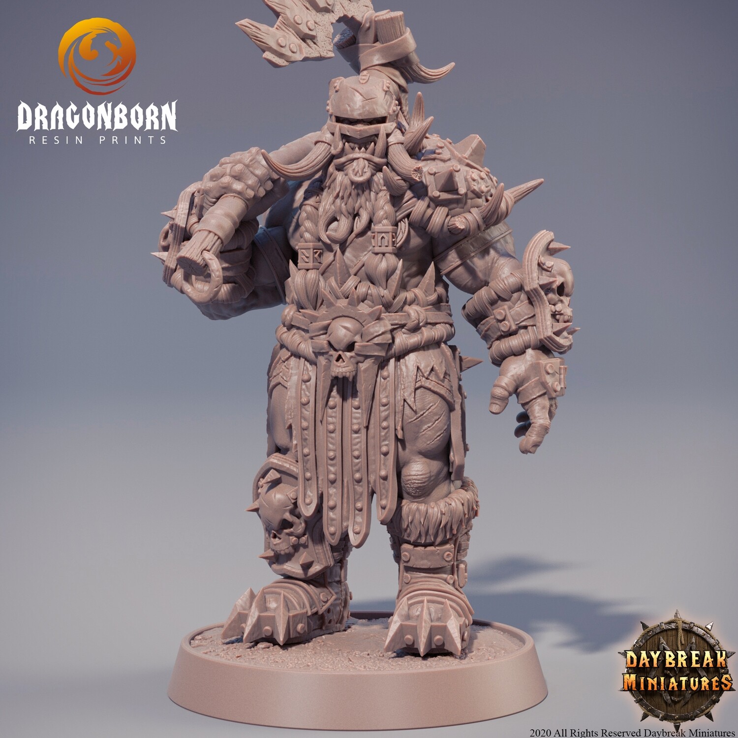 Wolfmund Der Zerstörer - Orcs Ork DnD RPG Wargaming Miniatures