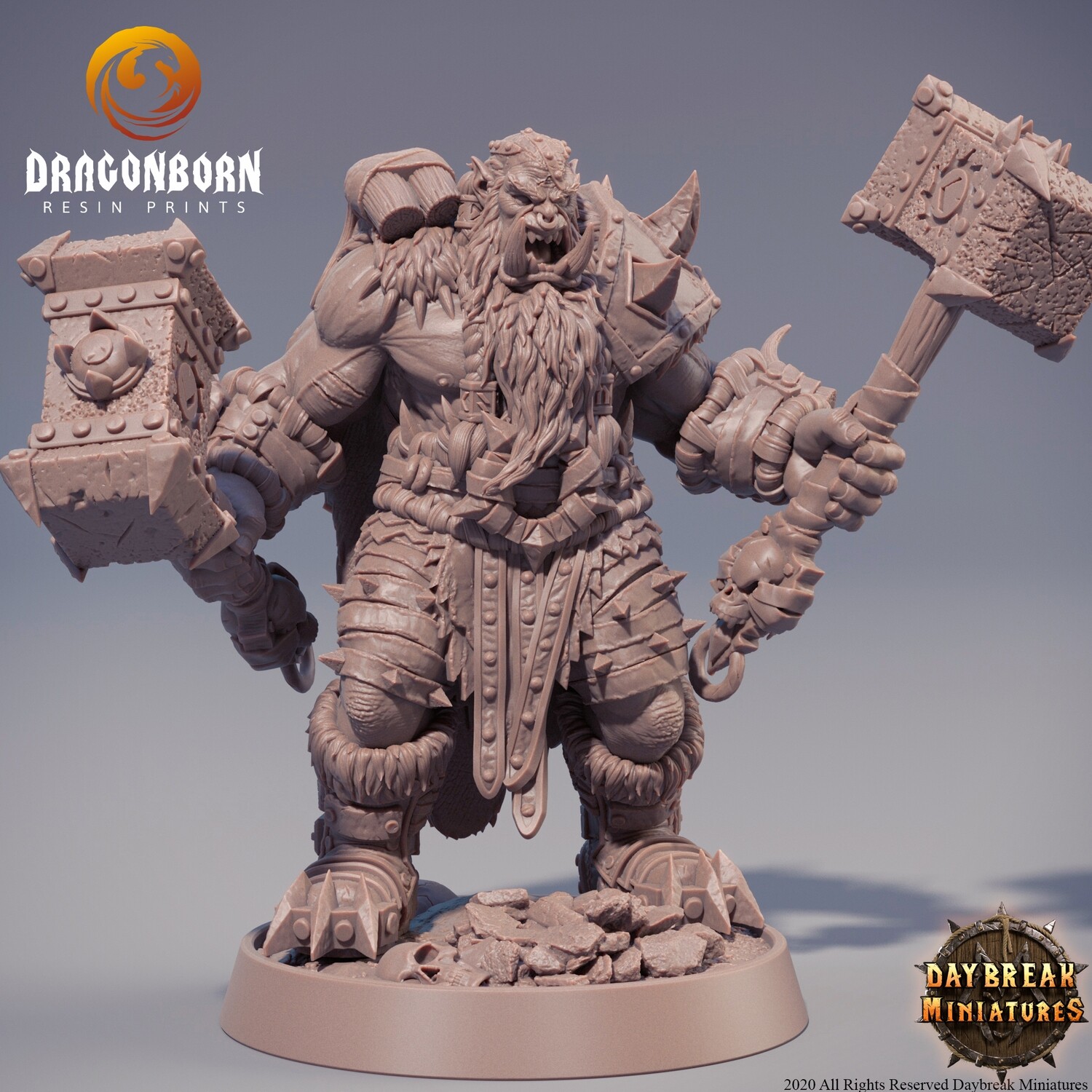 Rutger Gausshammer - Orcs Ork DnD RPG Wargaming Miniatures