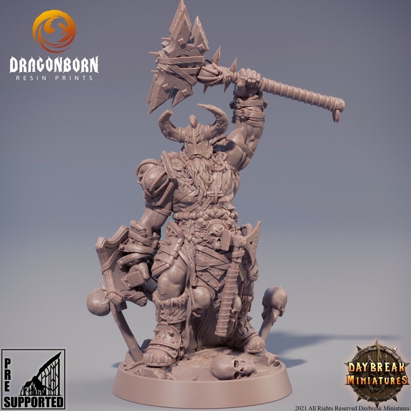 Higgurath Doubleslit - Chaos Barbarians DnD RPG Wargaming Miniatures