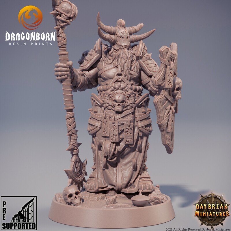 Quarxerg the Intersplitter - Chaos Barbarians DnD RPG Wargaming Miniatures