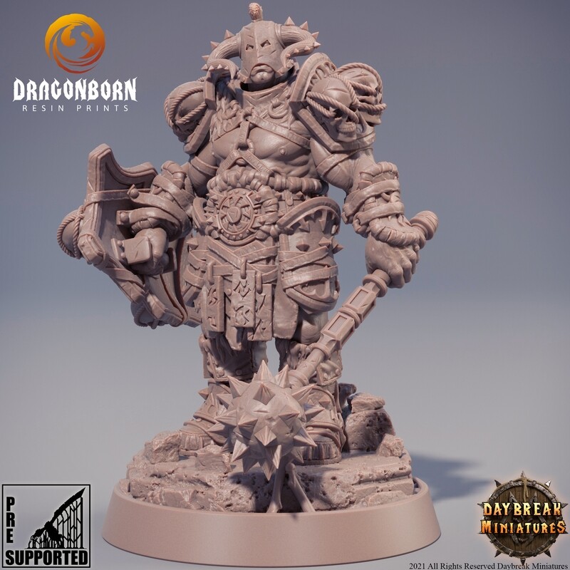 Tachyonx the Hidden - Chaos Barbarians DnD RPG Wargaming Miniatures