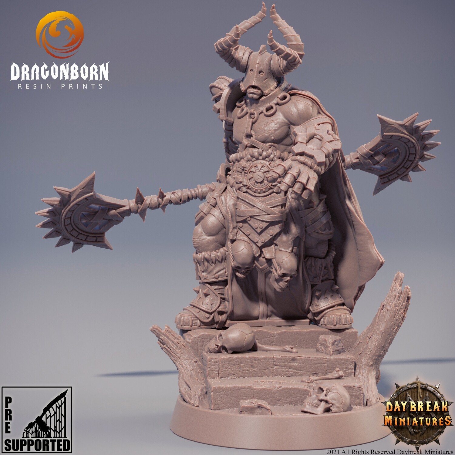 Shaakt the Entangler - Chaos Barbarians DnD RPG Wargaming Miniatures