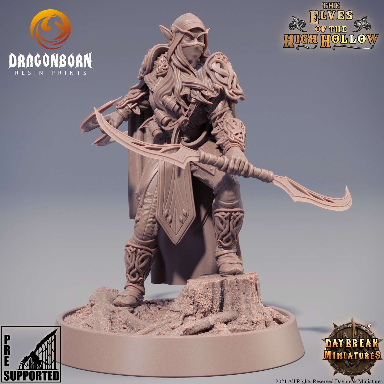 Deitin the Whisperer - Elves Elf DnD RPG Wargaming Miniatures
