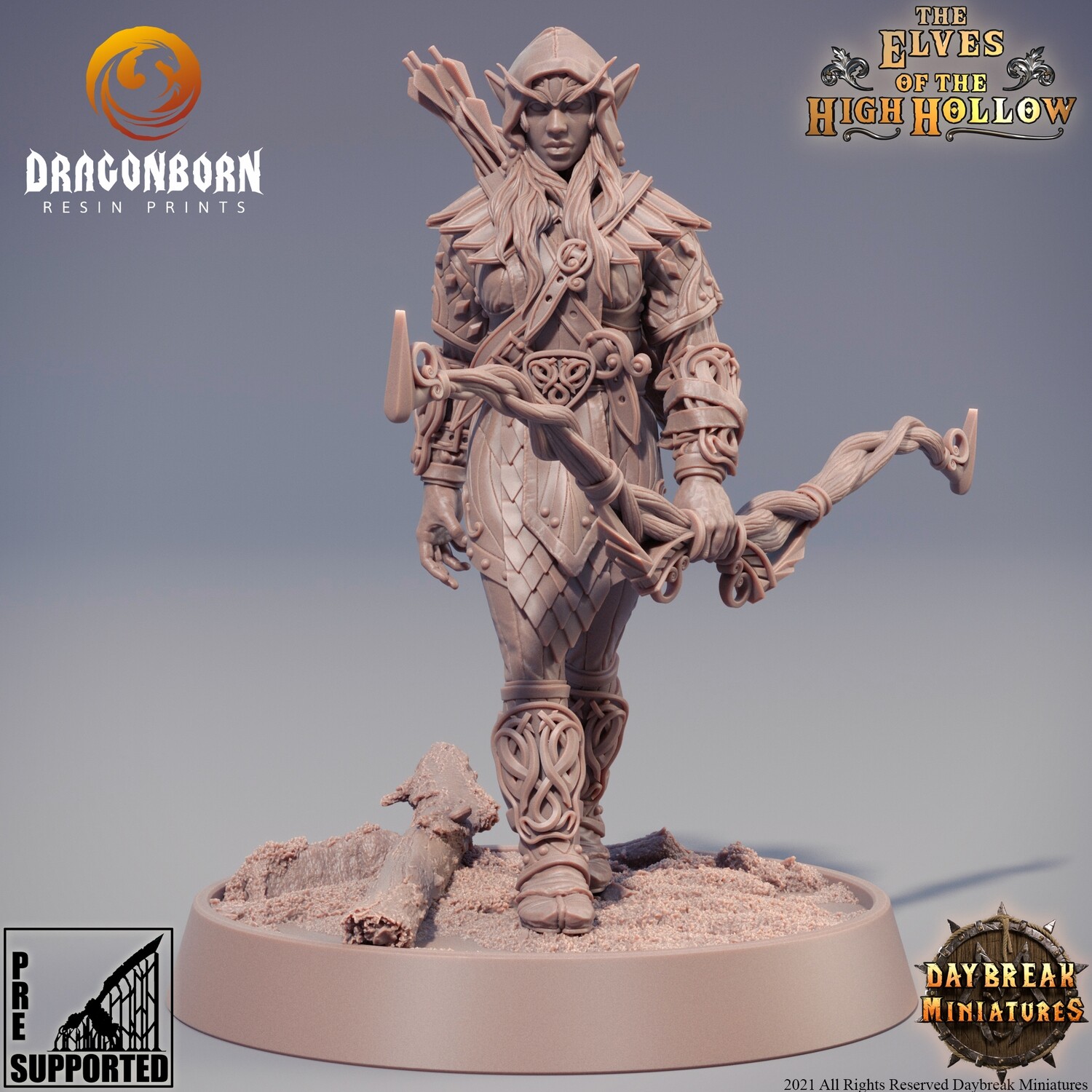 Lindulae of the Higher Branches - Elves Elf DnD RPG Wargaming Miniatures