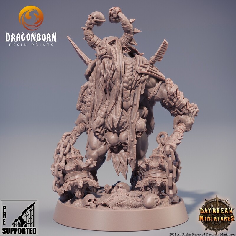Eignish - Beastmen Warriors DnD RPG Wargaming Miniatures