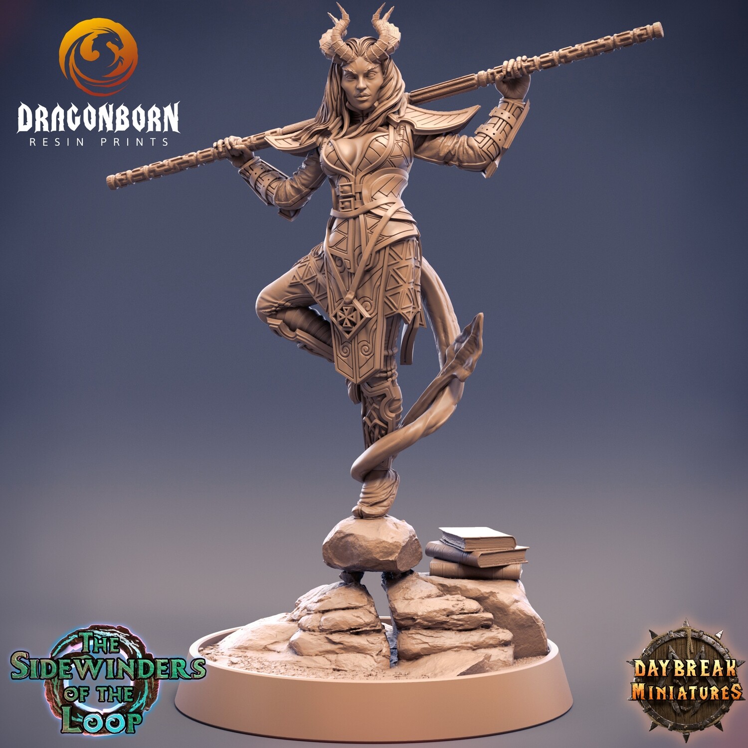Jaanda Hightreader - Tieflings DnD RPG Wargaming Miniatures