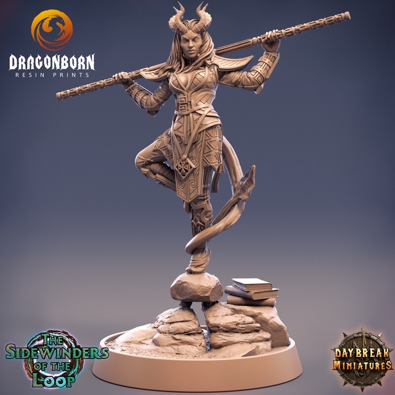Jaanda Hightreader - Tieflings DnD RPG Wargaming Miniatures