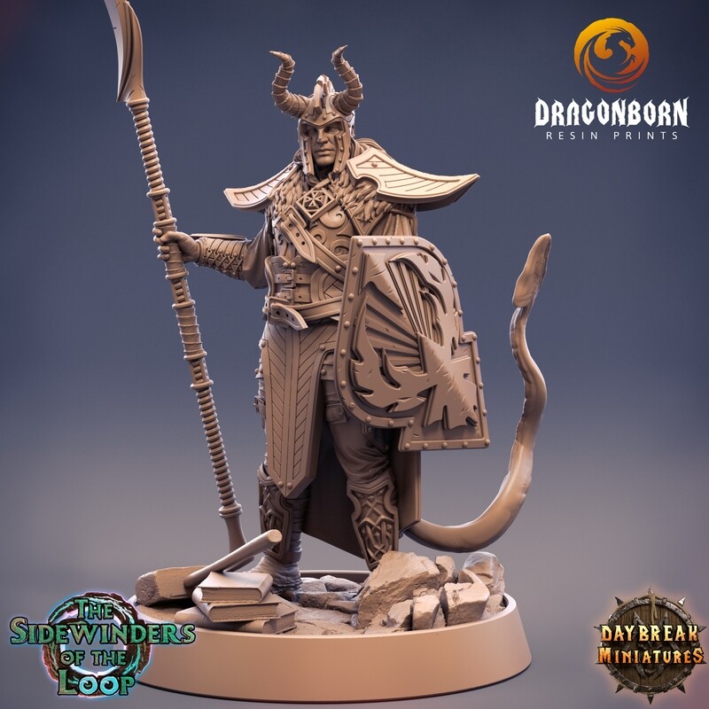 Damien Deadlygate - Tieflings DnD RPG Wargaming Miniatures