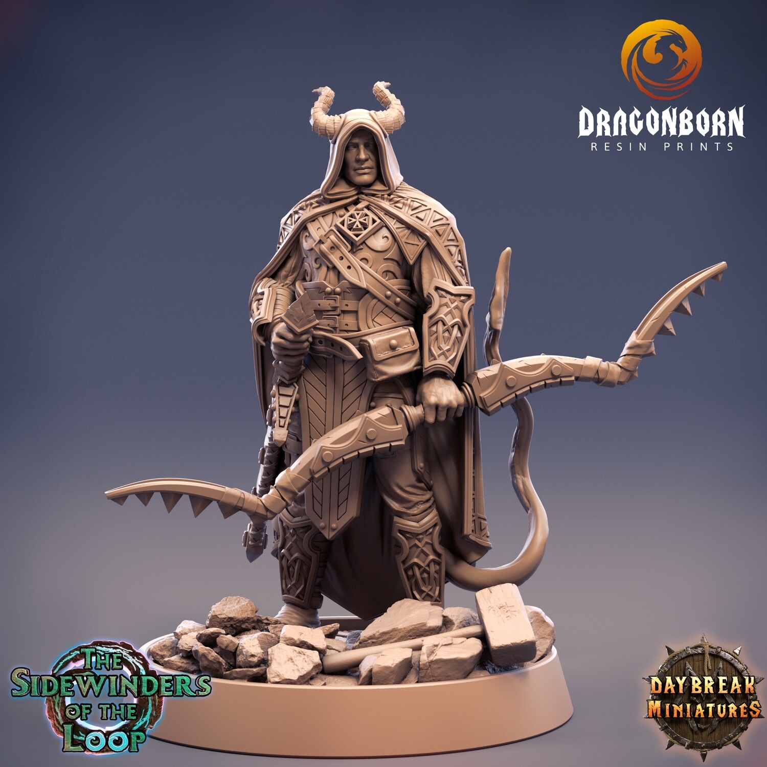 Horst Panthertail - Tieflings DnD RPG Wargaming Miniatures