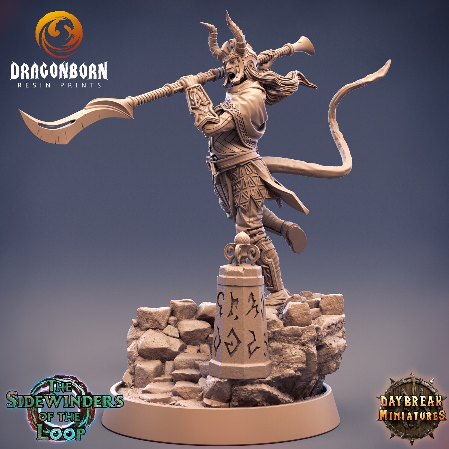 Saanya Shadowlancer - Tieflings DnD RPG Wargaming Miniatures