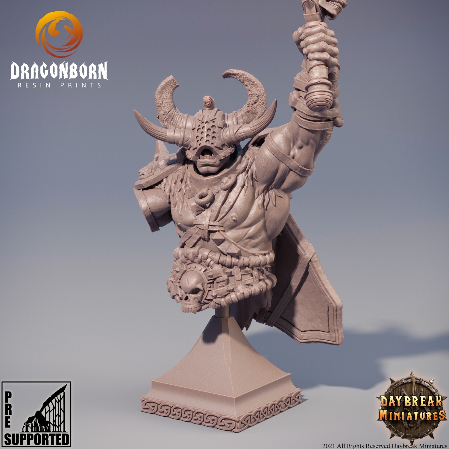 Proponezius Q - Chaos Barbarian Bust