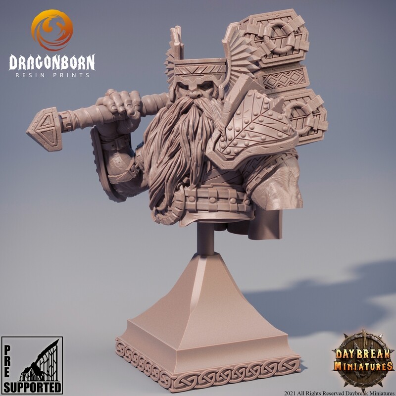 Ilmar Hakka - Dwarf Bust