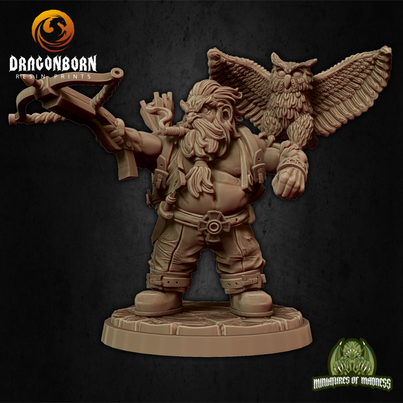 Big Holin Longlook - Dwarf DnD RPG Wargaming Miniatures