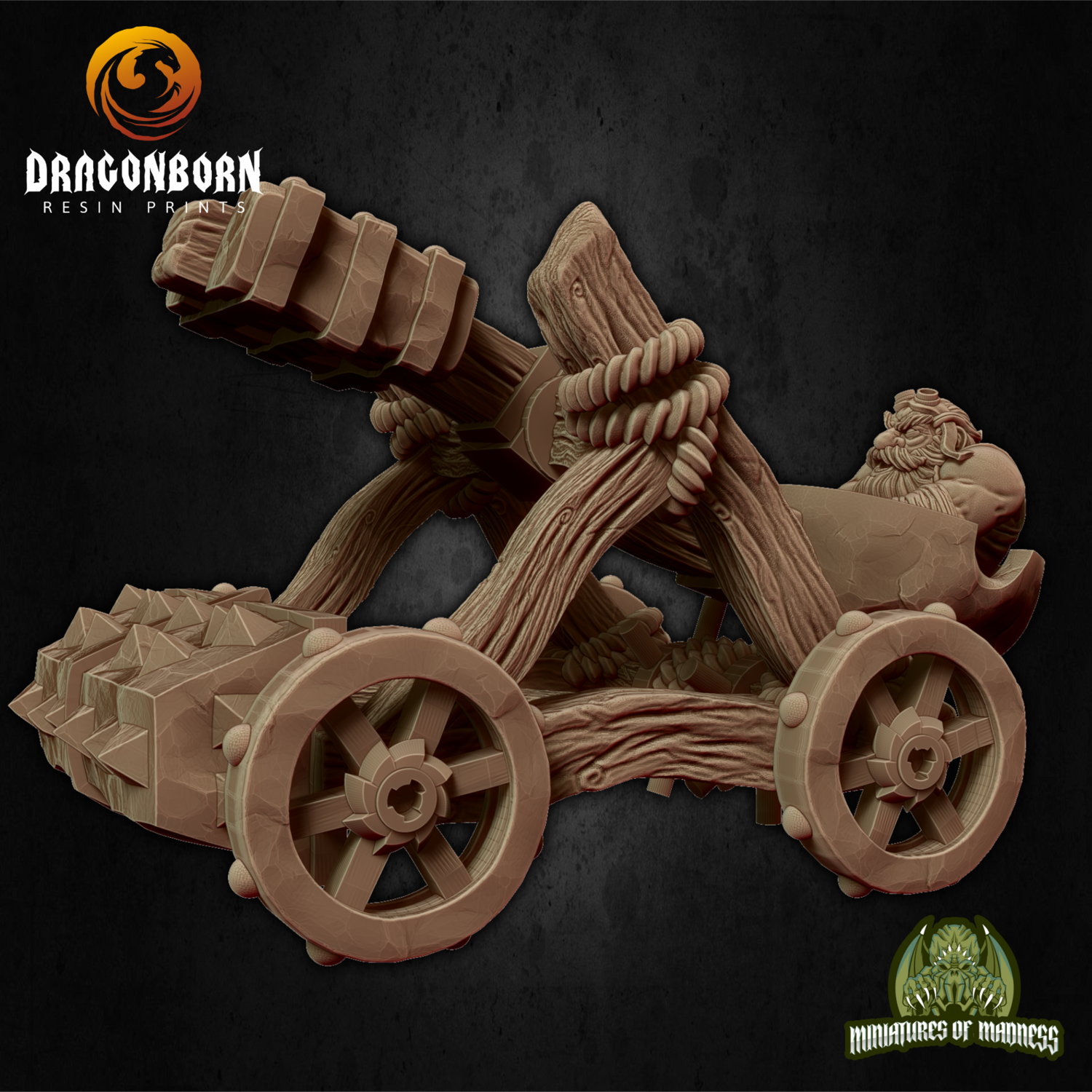 Dwarf-pult - DnD RPG Wargaming Miniatures