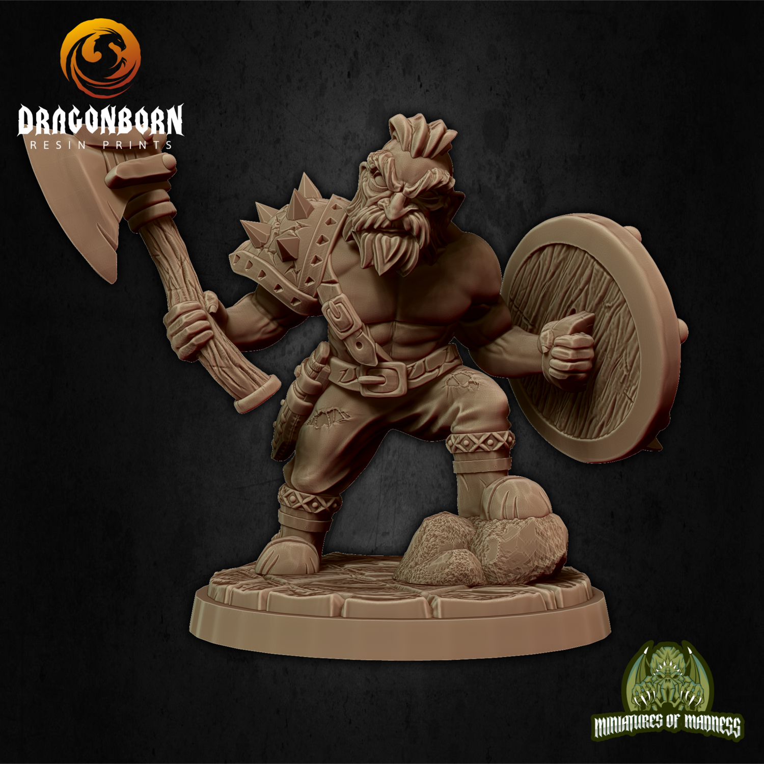 Doran Grimlook - Dwarf DnD RPG Wargaming Miniatures