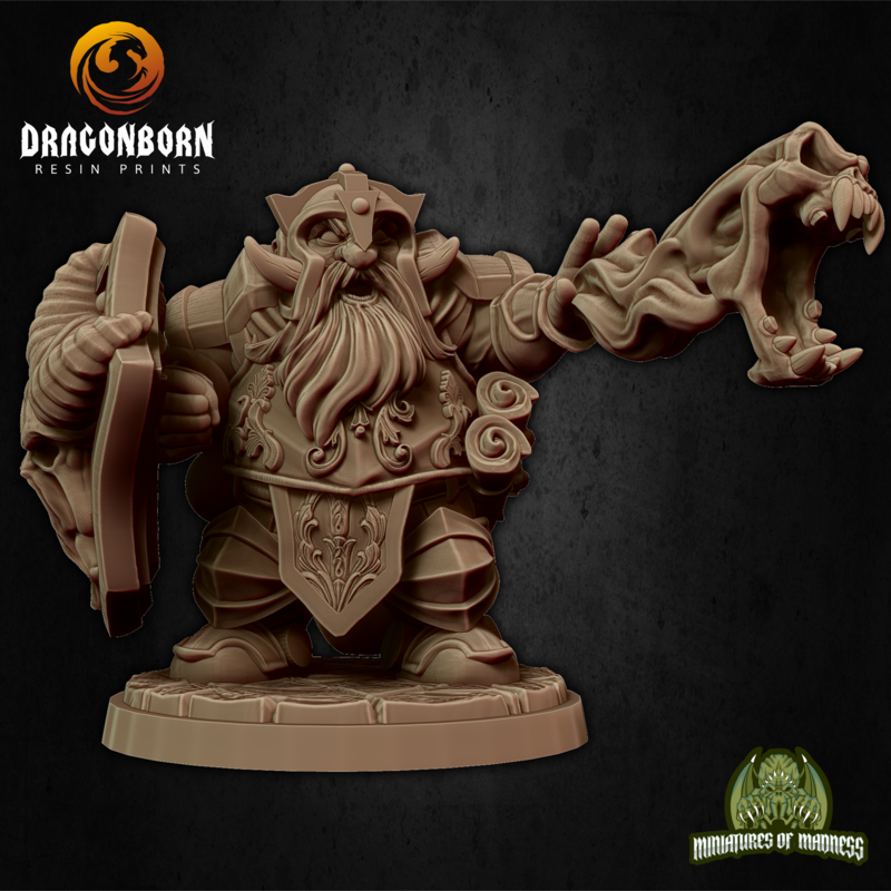 Ordain The Insane - Dwarf DnD RPG Wargaming Miniatures