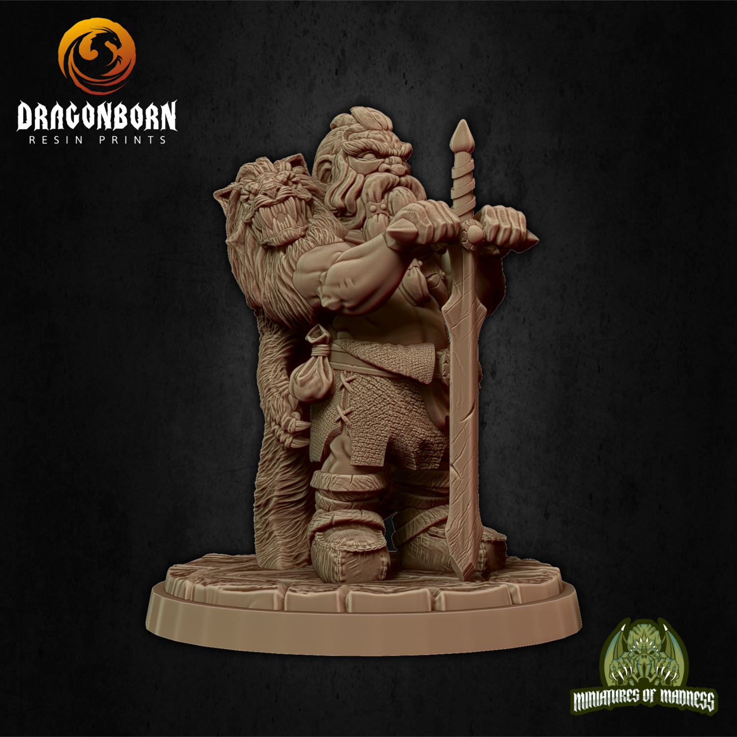 Lomli Longclaw - Dwarf DnD RPG Wargaming Miniatures