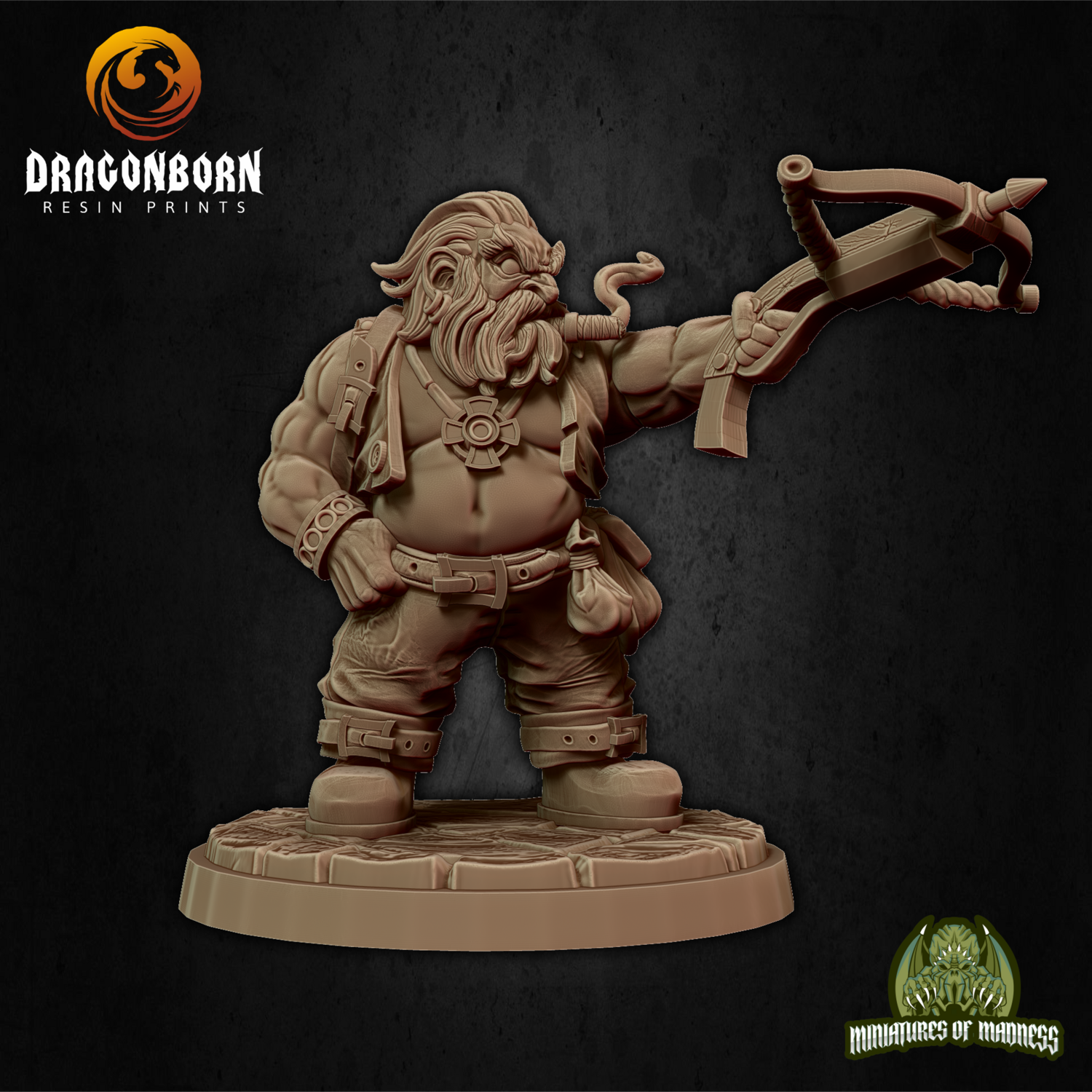 Little Bolin Longlook - Dwarf DnD RPG Wargaming Miniatures