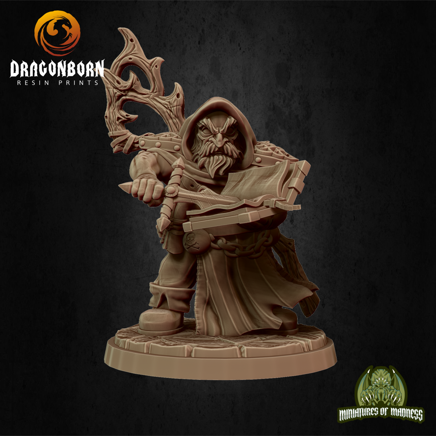 Sonus The Transmutator - Dwarf DnD RPG Wargaming Miniatures