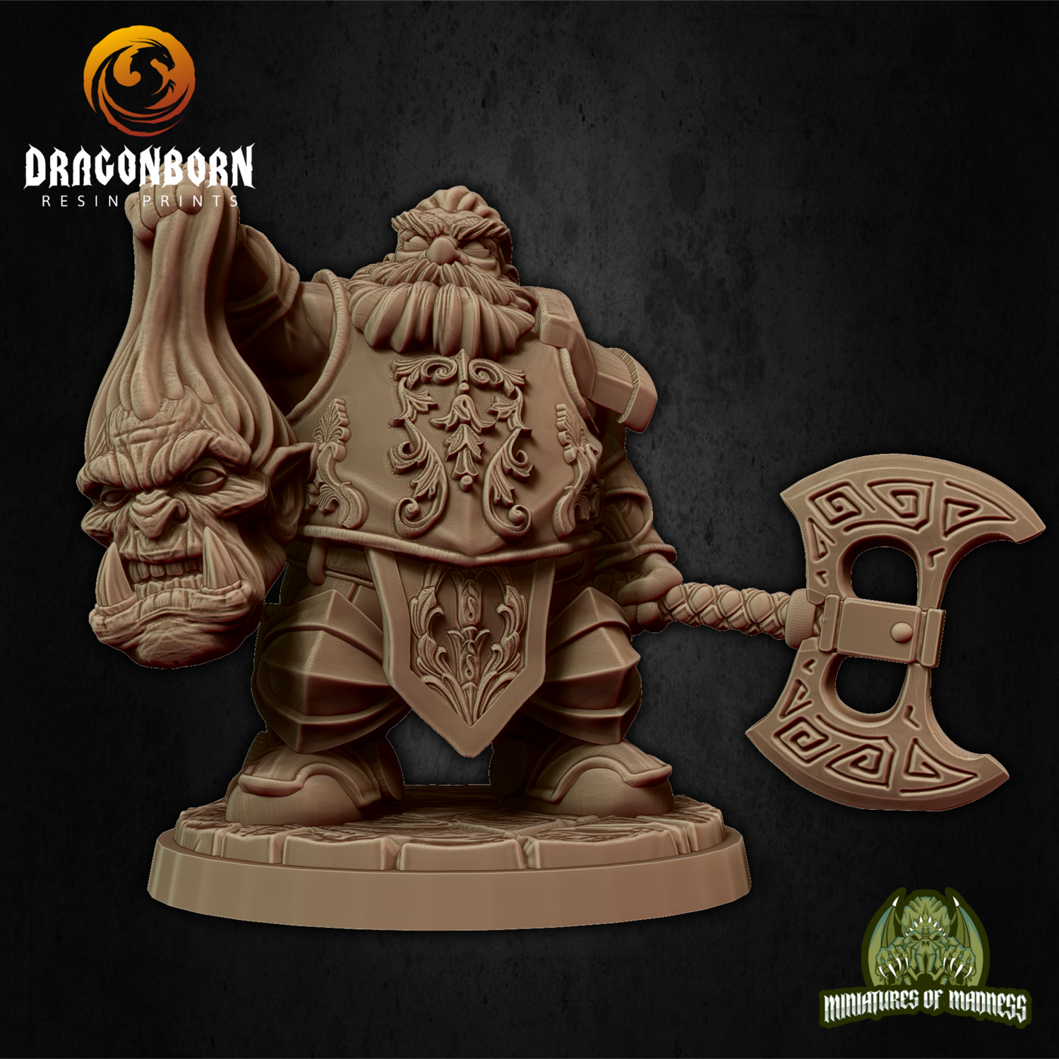 Vognar Cuthroats - Dwarf DnD RPG Wargaming Miniatures