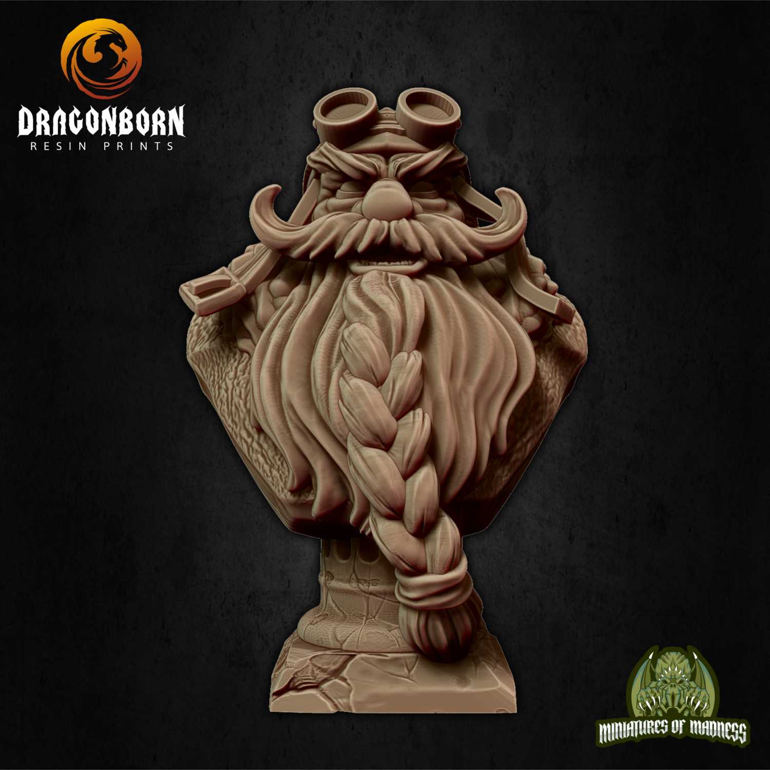 Dwarf Aviator Bust