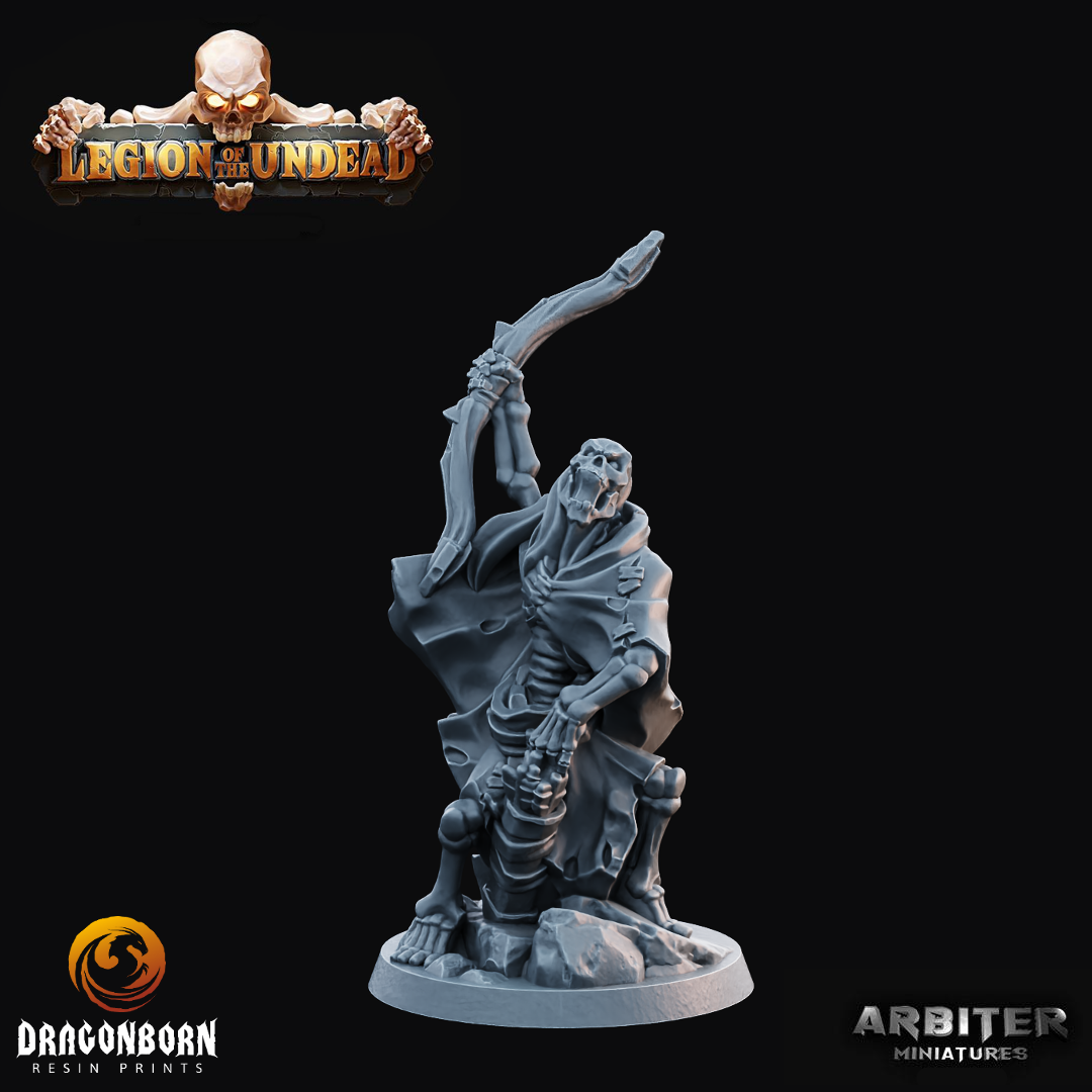 Skeleton Archer 2 - DnD RPG Wargaming Miniatures