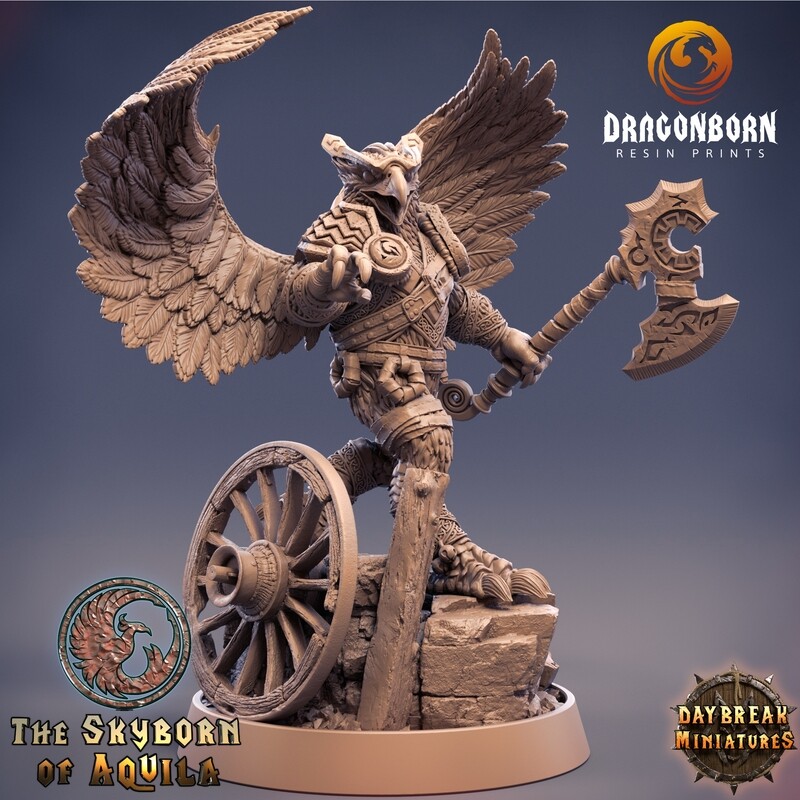 Airo Skycrusher - Birdkin DnD RPG Wargaming Miniatures