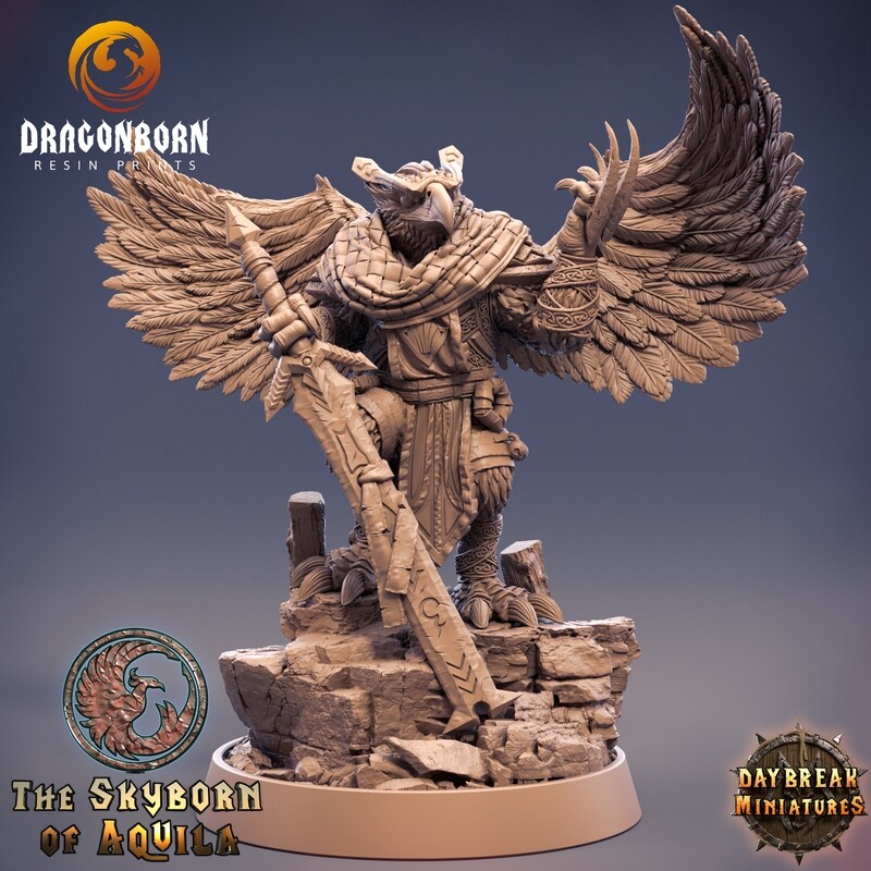 Feero Overglide - Birdkin DnD RPG Wargaming Miniatures