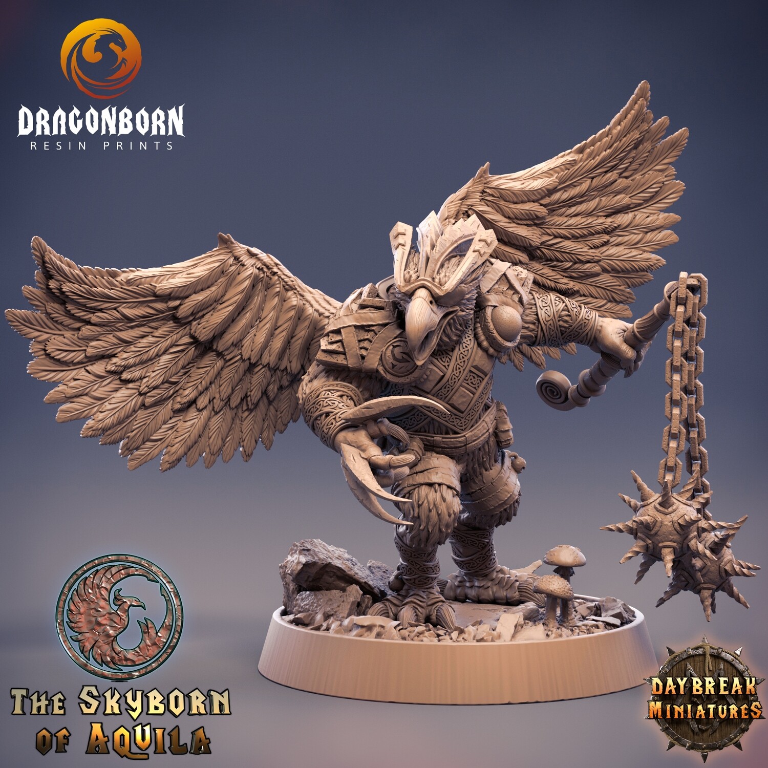 Prios Powerbeak - Birdkin DnD RPG Wargaming Miniatures
