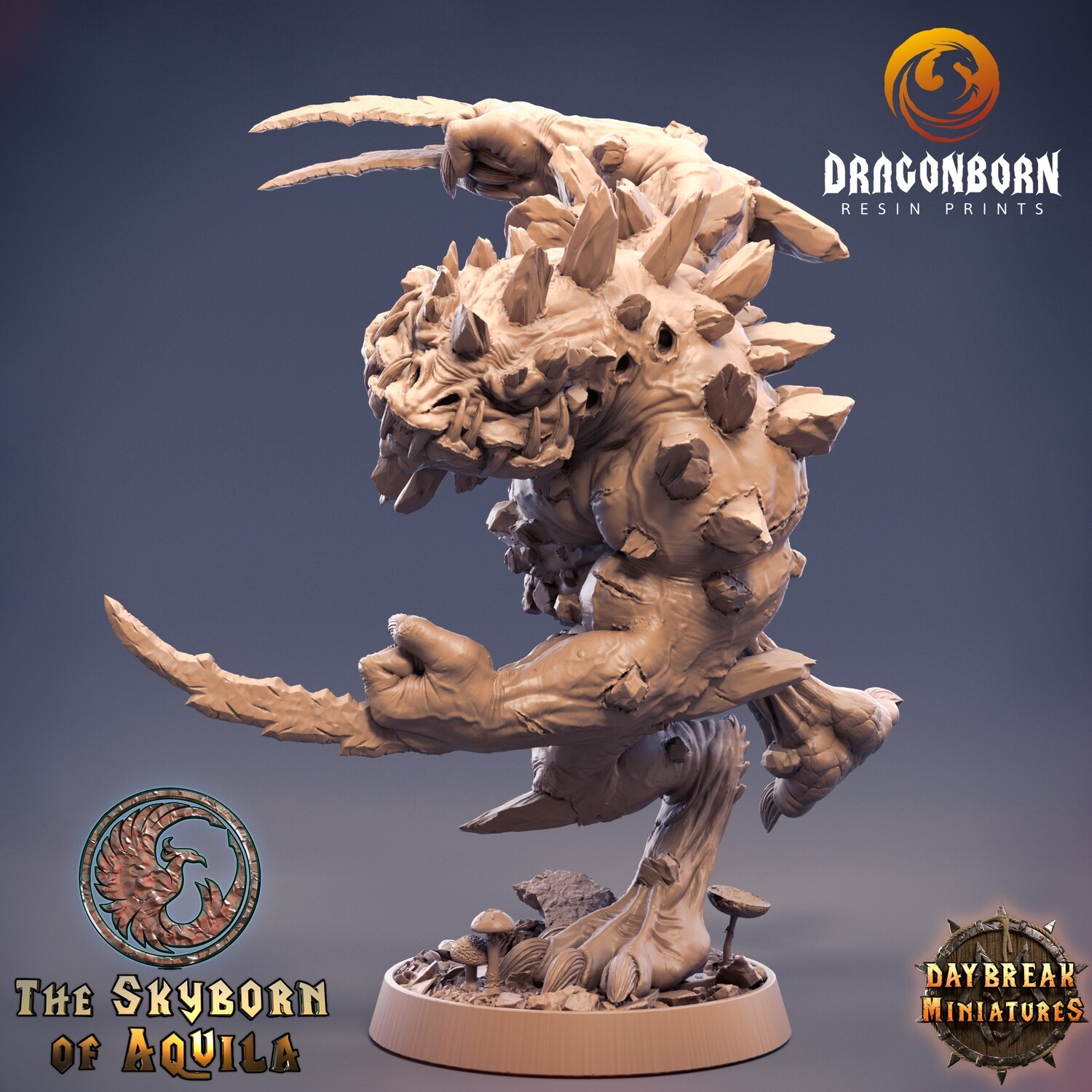 Slaad Blue - DnD RPG Wargaming Miniatures