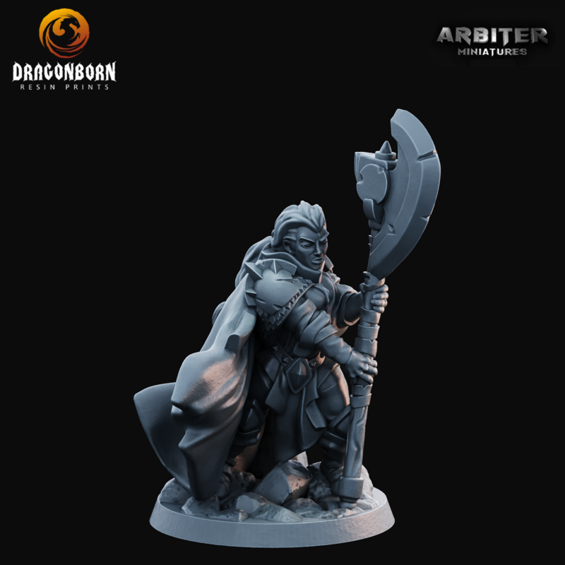 Cleric Female 2 - DnD RPG Wargaming Miniatures 