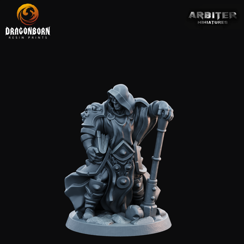 Cleric Male 1 - DnD RPG Wargaming Miniatures 