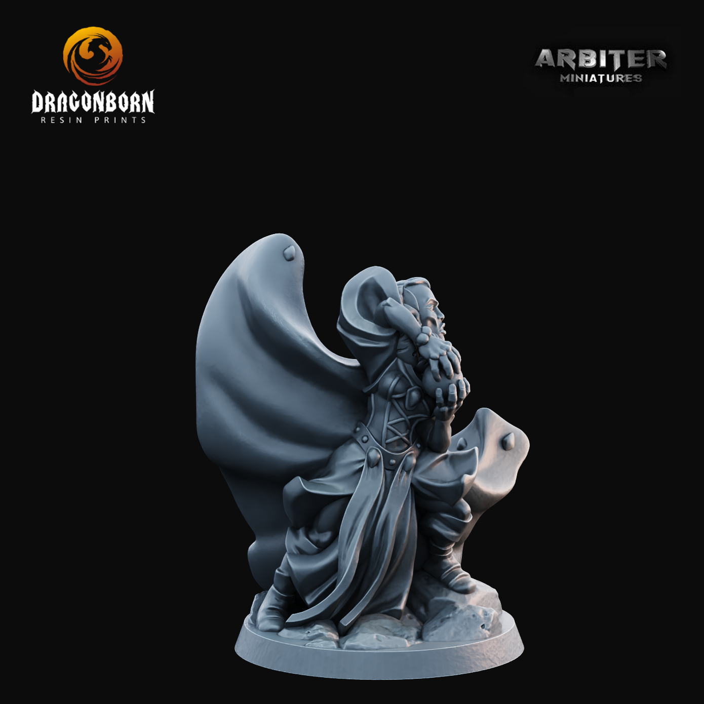 Elven Female 1 - DnD RPG Wargaming Miniatures 
