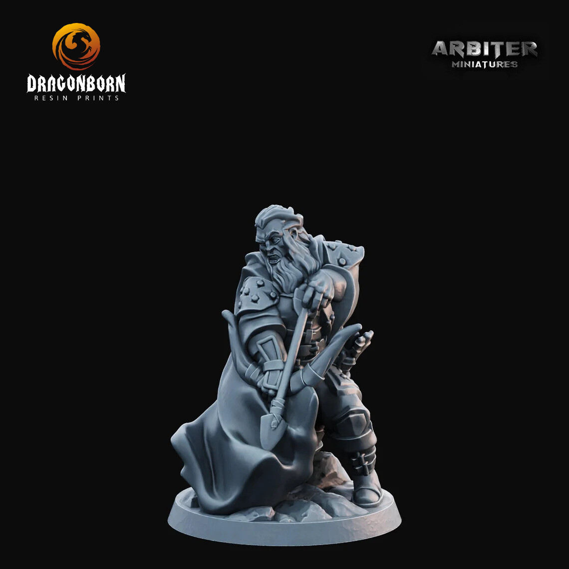 Ranger Male 3 - DnD RPG Wargaming Miniatures 