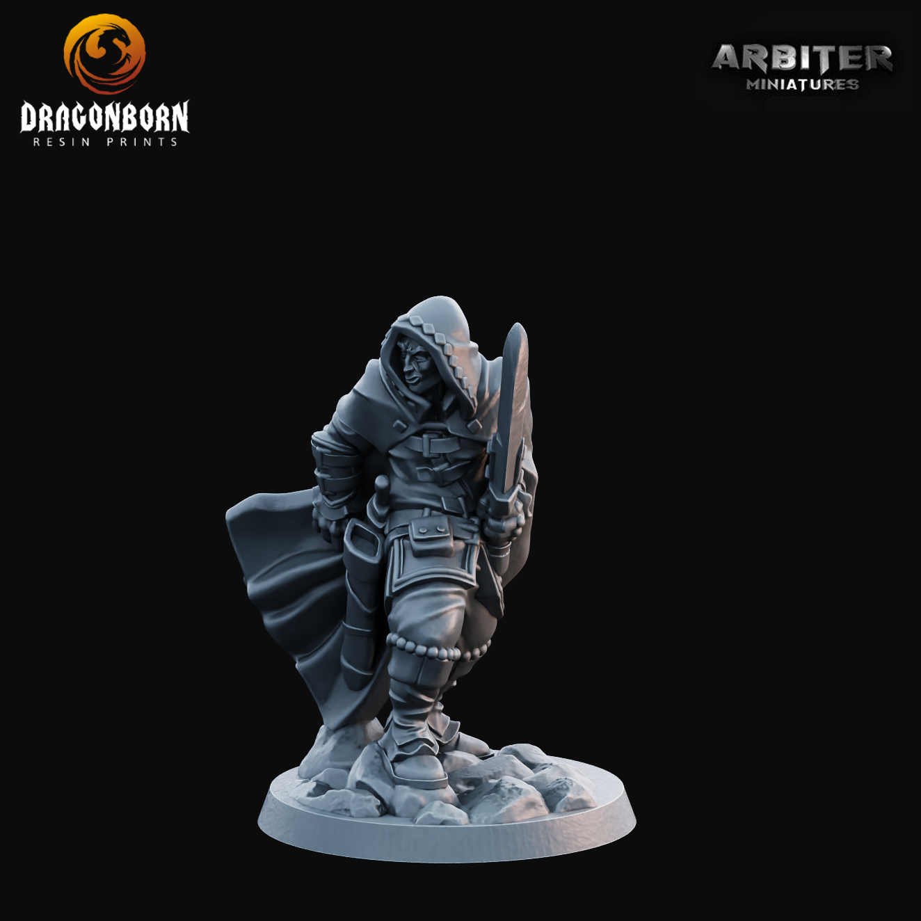 Thief Male 1 - DnD RPG Wargaming Miniatures 