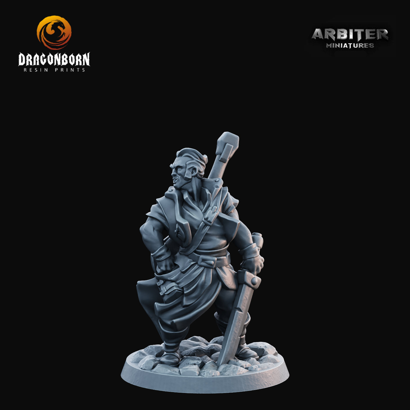 Bard Male 2 - DnD RPG Wargaming Miniatures 