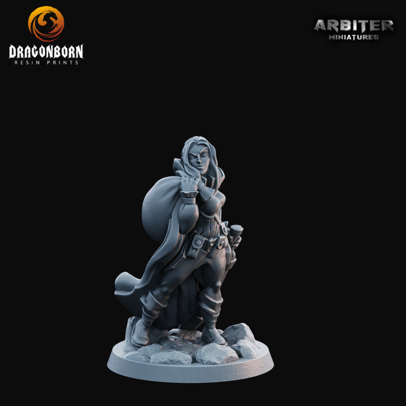 Thief Female 2 - DnD RPG Wargaming Miniatures 