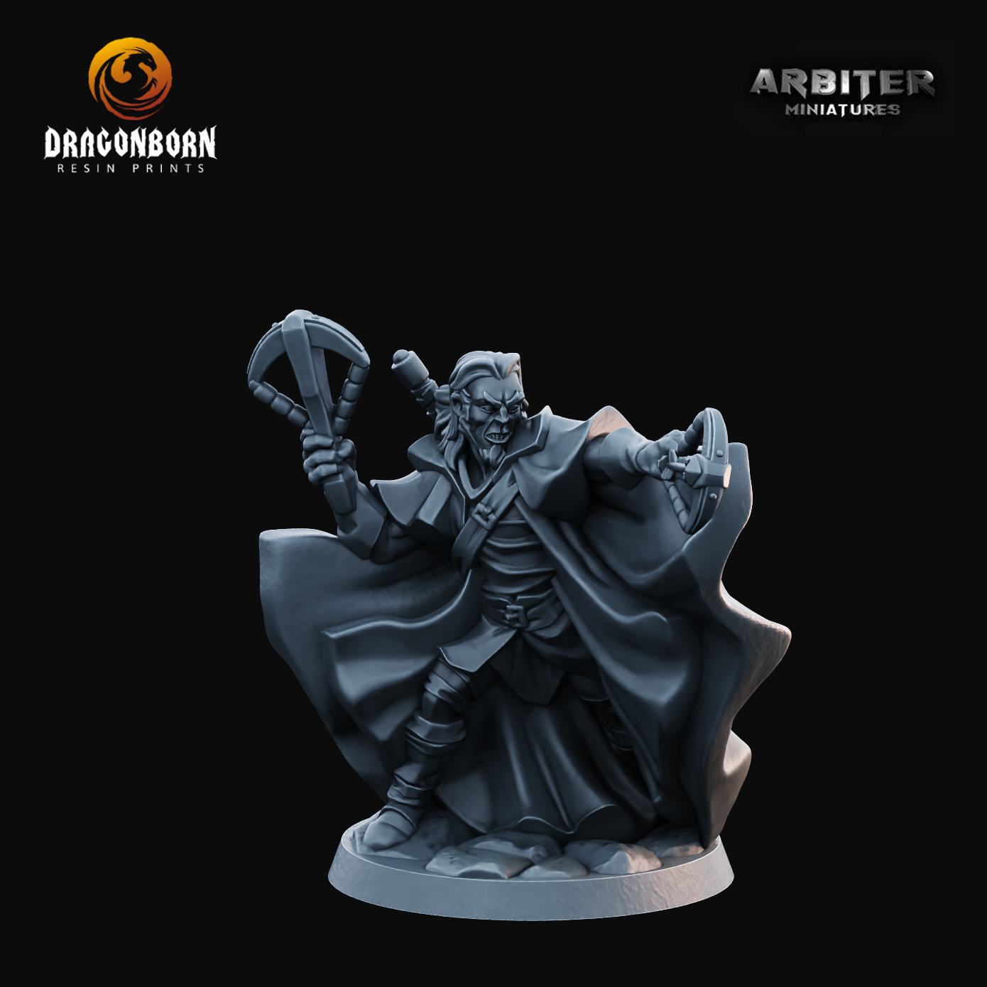 Hand Crossbows Male - DnD RPG Wargaming Miniatures 