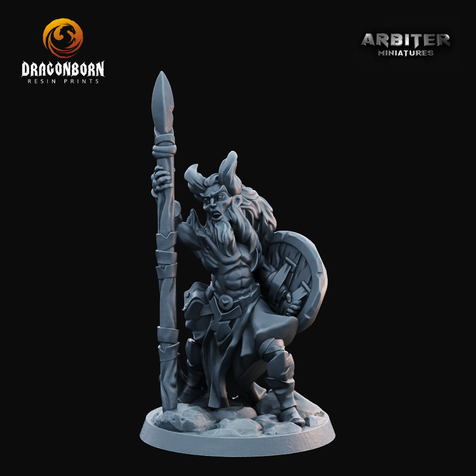Demonkin Male 2 - DnD RPG Wargaming Miniatures 