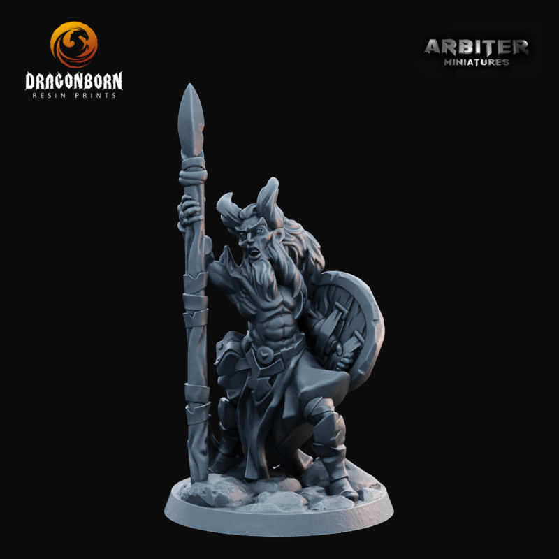 Demonkin Male 2 - DnD RPG Wargaming Miniatures 