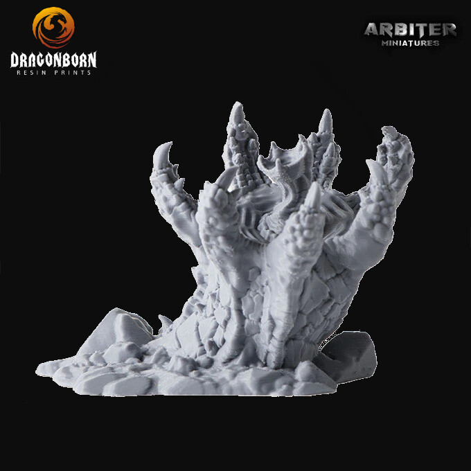 Giant Worm - DnD RPG Wargaming Miniatures 